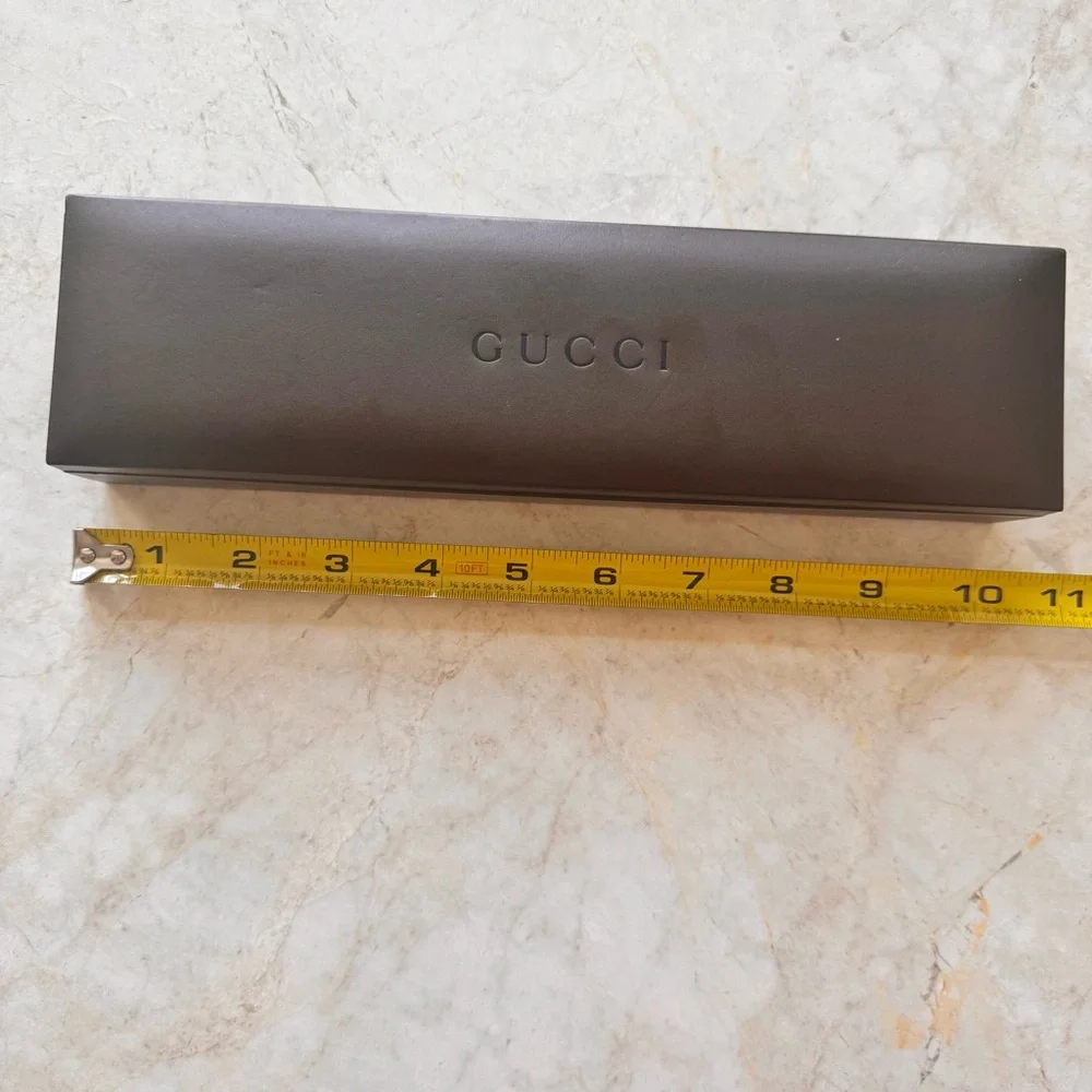 Gucci Black Leather Watch